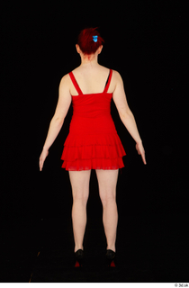 Vanessa Shelby red dress standing whole body 0005.jpg